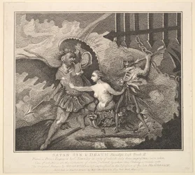 Satanás, Pecado y Muerte, Paraíso Perdido, Libro II
