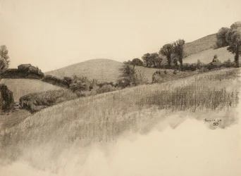 Paisaje rural, 1884