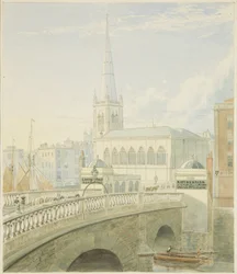 Puente de Bristol y Iglesia de San Nicolás