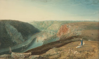 El Avon desde la Colina del Observatorio, c.1825