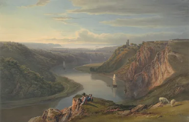 El Avon, cerca de Bristol