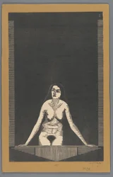 Mujer desnuda en la ventana
