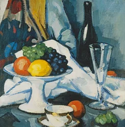 Fruta y vino, c. 1922