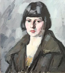 Cabeza de una joven, c.1920