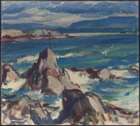 Rocas y mar, Iona