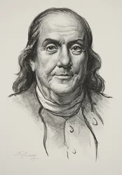 Benjamin Franklin (litografía)
