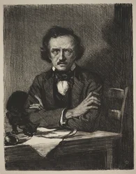 Edgar Allan Poe (litografía)