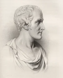 Arthur Wellesley, grabado por E. Finden, ilustración de 