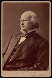 Retrato de Ezra Bartlett French 1810-1880, 1870s