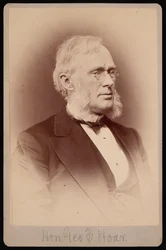 Retrato de George Frisbie Hoar 1826-1904, entre 1876 y 1880