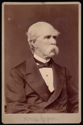 Retrato de Horace Capron 1804-1885, Antes de 1885