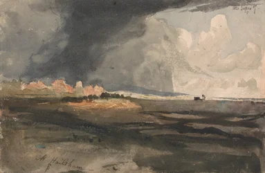 En Hailsham, Sussex: se acerca una tormenta