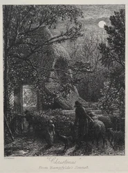 Navidad Doblado la Última Oveja, 1850