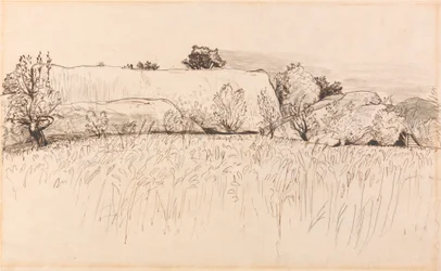 Campos de maíz con granero, Shoreham