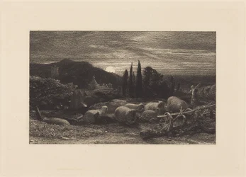 La luna naciente, o Una pastoral inglesa