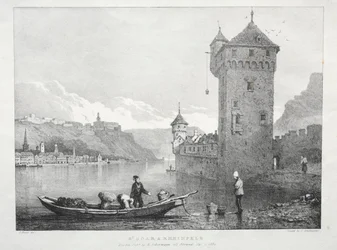 San Goar y Rheinfels, 1824
