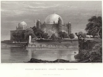 Tumba del Sultán Mahomed Shah en Beejapore