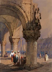 Columnata del Palacio Ducal, Venecia