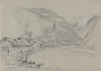 Visp o Viege, cerca de Brig