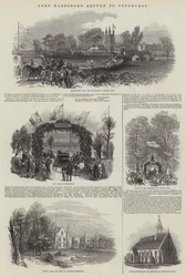 El regreso de Lord Hardinge a Penshurst