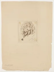 Cupido sentado