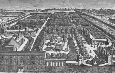 Una perspectiva general de los jardines de Vauxhall, c1756, 1912