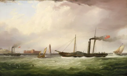 El vapor de ruedas Ariel