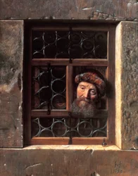 Hombre en una ventana, 1653