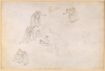 La Divina Comedia, Purgatorio VII. Antepurgatorio, zona intermedia: el Valle de los Príncipes Negligentes