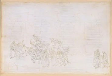 La Divina Comedia, Purgatorio XVIII. Cuarto círculo: Virgilio explica a Dante el principio del amor y el papel del libre albedrío; la penitencia de los perezosos