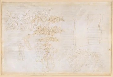 La Divina Comedia, Purgatorio XXIV. Sexto círculo del Purgatorio: la penitencia de los glotones; conversaciones con Forese Donati y Bonagiunta Orbicciani; el ángel en el ascenso al séptimo círculo