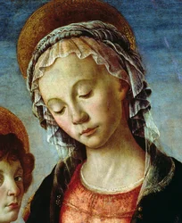 Madonna y Niño (detalle)