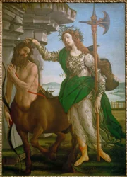 Minerva y centauro