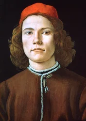 Retrato de un joven, c1480-1485