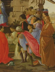 La Adoración de los Magos (detalle)