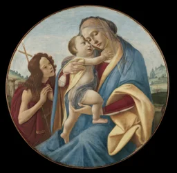 La Virgen y el Niño con el joven San Juan Bautista