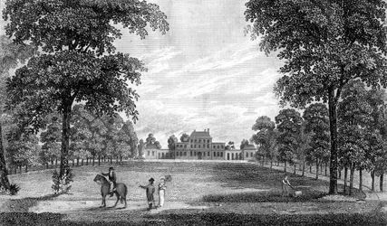 Ember Court, cerca de Thames Ditton, Surrey, Inglaterra, 1808