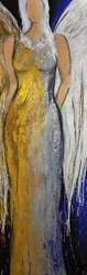 Ángel, 2024 (acrílico sobre lienzo)