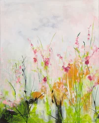 Dainty Ladies, 2017 (acrílico sobre lienzo)