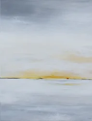 Campos de hielo, 2018 (acrílico sobre lienzo)