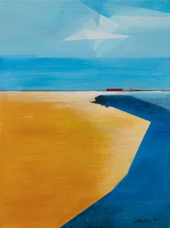 Laguna, 2021 (acrílico sobre lienzo)