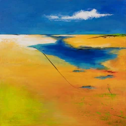 Colores vivos, 2019 (acrílico sobre lienzo)