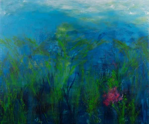 Ocean Meadow, 2024 (acrílico sobre lienzo)