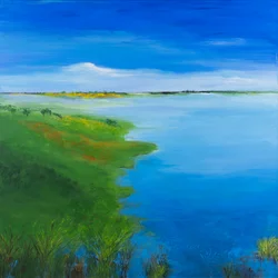 Rising Water, 2022 (acrílico sobre lienzo)