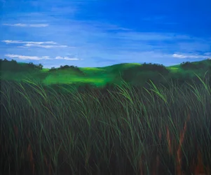 Rolling Hills, 2022 (acrílico sobre lienzo)