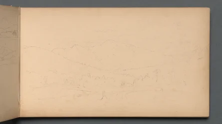 Cuaderno de bocetos, página 10: Carter Mountain, 1859
