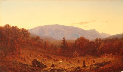 Crepúsculo en Hunter Mountain