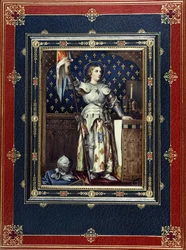 Miniatura de Santa Juana de Arco