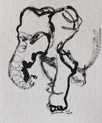 Dibujo lineal expresivo
