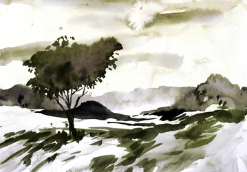Paisaje de Lone Tree
